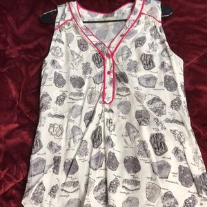 ModCloth geode tunic tank, size S